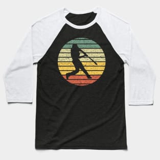 Vintage Baseball Silhouette Baseball T-Shirt